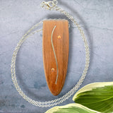 Rocks & Stream Inlay Necklace