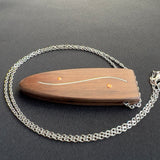 Rocks & Stream Inlay Necklace