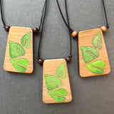 Resin Leafy Necklace