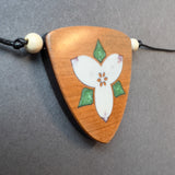Floral Lotus and Trillium Necklaces