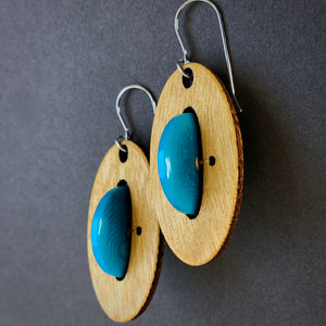 Quito Tagua Nut Earrings